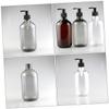minkissy 6pcs Travel Storage Bottles Set Reusable Portable Containers for Shampoo Body Wash Lightweight Leakproof Design for Travel and Outdoor Use view 4