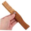 minkissy Mens Hair Comb Beard Brush Comb Portable Wooden Beard Styling Brush Mustache for Men view 3