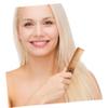 minkissy Mens Hair Comb Beard Brush Comb Portable Wooden Beard Styling Brush Mustache for Men view 4