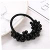 8Pcs Manmade Pearl Hair Bands Elastic Ponytail Holders for Women Girls view 4