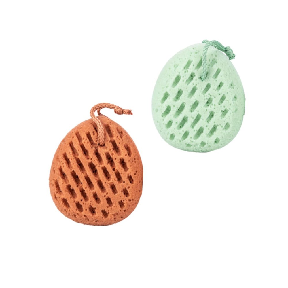 minkissy 2pcs Exfoliating Bathing Towel Body Scrubber for Smooth Skin Random for Use Gentle Exfoliation for Oily and Dry Skin