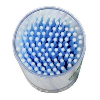 BIUDECO 100pcs Remove Cotton Swab for Eyelash Extension Gentle Eyelash Adhesive Remover Micro Brush Applicator Holder