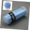 BIUDECO 100pcs Remove Cotton Swab for Eyelash Extension Gentle Eyelash Adhesive Remover Micro Brush Applicator Holder view 3