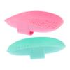 Beatifufu 2pcs Makeup Brush Portable Brush Scrubbers for Easy and Cosmetic Tool Rinsing Includes and Cushions view 1