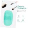 Beatifufu 2pcs Makeup Brush Portable Brush Scrubbers for Easy and Cosmetic Tool Rinsing Includes and Cushions view 2