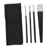 Beatifufu 4pcs Pedicure Knife Cuticle Pusher Callus Remover Nail Care Tools Foot File view 1
