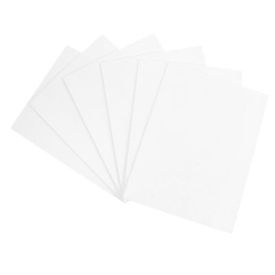 MERRYHAPY 6pcs Embossed Plate Drying Board Blotter Paper Reusable Flower Press Paper Absorbent