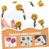 MERRYHAPY 6pcs Embossed Plate Drying Board Blotter Paper Reusable Flower Press Paper Absorbent view 2