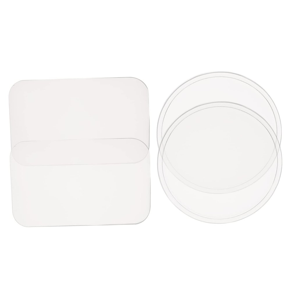 Beatifufu 4pcs Silicone Lash Extension Pad Reusable Eyelash Holder with Tray for Quick Access Includes Round and Pads for Lash Application