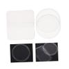 Beatifufu 4pcs Silicone Lash Extension Pad Reusable Eyelash Holder with Tray for Quick Access Includes Round and Pads for Lash Application view 2