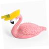 Beatifufu 3pcs Pink Flamingo Nail Tip Stand for Nail Art Practice and Display Cute Cartoon Design Art Rack for Diy Manicures for Salon and Home Use view 3