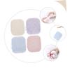 MERRYHAPY 4pcs Facial Cleanser Sponges Exfoliating Sponge Face Wash for Women Cleaning Face Gentle Makeup Remover view 2