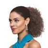 10" Length Drawstring Ponytail DS21 Color FS4/30 - Cheerleading Looser Spiral Curls Fusion Heat Friendly Synthetic Fiber Womens Lightweight African American Curly Cheer Bundle Hairloss Booklet view 1