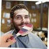 minkissy Salon Bristle Brush for Men Lightweight Horsehair Beard Grooming Tool Portable Facial Brush for Easy Styling and Maintenance for Travel and Daily Use view 4