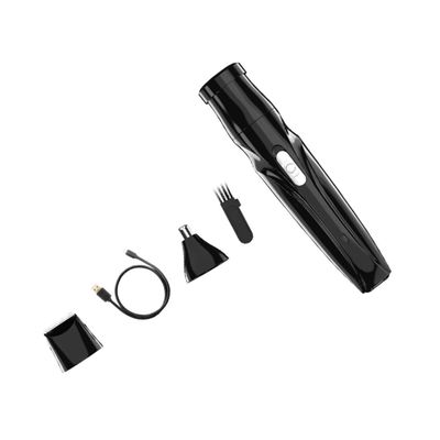minkissy Electric Nose Hair Trimmer with Rotation Cutter Head Rounded Blades for Precise Hair Removal Portable Design for Men and Women Easy to Clean and Store