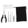 Beatifufu 7pcs Nail Trimmer Set Stainless Steel Nail Care Tools for Manicure and Pedicure Portable Storage Bag Included for Home and Travel Use view 1