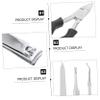 Beatifufu 7pcs Nail Trimmer Set Stainless Steel Nail Care Tools for Manicure and Pedicure Portable Storage Bag Included for Home and Travel Use view 2