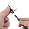 minkissy 2pcs Makeup Pencil Sharpener Dual-Sided Eyebrow and Lip Liner Sharpener Tool for Easy Precision Compact Design and Colors view 2