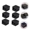 MERRYHAPY 6pcs Dual Hole Makeup Pencil Sharpeners for Eyebrow and Eyeliner Lightweight Portable Essential Makeup Tools for Women Prevents Breakage for Travel view 2