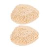 Beatifufu 2pcs Sisal Bath Brush Body Exfoliator Scrub Bath Supplies Made of Pe Material Comfortable Touch view 1