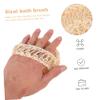 Beatifufu 2pcs Sisal Bath Brush Body Exfoliator Scrub Bath Supplies Made of Pe Material Comfortable Touch view 3