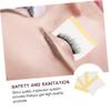 Beatifufu 400pcs Eyelash Removal Cotton Pads Soft Cotton Eyelash Grafting Tool for Beauty Salons and Home Use Convenient Makeup Accessory for False Lash Removal view 4