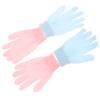 Beatifufu Exfoliating Bath Gloves Dual-sided Body Scrub Spa Gloves for Gentle Cleansing and Massaging Comfortable Durable Shower Blue Pink for All Skin Types view 1