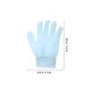 Beatifufu Exfoliating Bath Gloves Dual-sided Body Scrub Spa Gloves for Gentle Cleansing and Massaging Comfortable Durable Shower Blue Pink for All Skin Types view 3