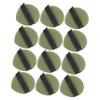 Beatifufu 12pcs Extra Soft Powder Dry-wet Facial Powder Puff Makeup Cushion Soft for Foundation Concealer Blush view 1
