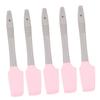 MERRYHAPY 5pcs Silicone Makeup Spatula for Face and Foot Mask Application Safe and Beauty Supplies Comfortable Handheld Wax Applicator for Even Mask Distribution view 1