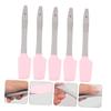 MERRYHAPY 5pcs Silicone Makeup Spatula for Face and Foot Mask Application Safe and Beauty Supplies Comfortable Handheld Wax Applicator for Even Mask Distribution view 2