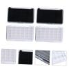 Beatifufu 4pcs Empty Makeup Palette Diy Eyeshadow and Lipstick Containers Cases for Custom Cosmetics and Beauty Projects and Compact Design view 2