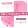 Beatifufu Makeup Brush Cleaning Mat Silicone Scrubber Pad for Efficient Makeup Tool Rinsing Safe and Odorless for Sponges and Brushes Easy to Use and Store view 2