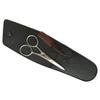 minkissy Stainless Steel Beard and Mustache Trimming Scissors Kit for Men Professional Eyebrow Shears with Comb and Storage Bag Grooming Accessories for Home and Barbershop view 1