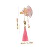 MERRYHAPY Must-have 2pcs Japanese Fan Hair Clips Tassel Hairpin Korean Fashion Hair Stick for Wedding Party view 3