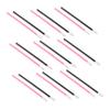Beatifufu 200pcs Lip Brush Applicators Portable Makeup Brushes for Lipstick Gloss Comfortable Use for Professionals Travel Pink Black Color Options view 1
