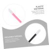Beatifufu 200pcs Lip Brush Applicators Portable Makeup Brushes for Lipstick Gloss Comfortable Use for Professionals Travel Pink Black Color Options view 3