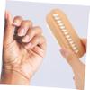 Beatifufu 4pcs Double-sided Wooden Nail Brush for Manicure Nail -friendly Natural Bristles Portable Cleaning Tool for Fingernail Foot Care view 3