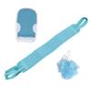 minkissy 3pcs Exfoliating Bath Towel Deep Cleansing Shower Gloves Back Scrubber for Men and Women Portable Rubbing Tools for Body Exfoliation and Massage view 1