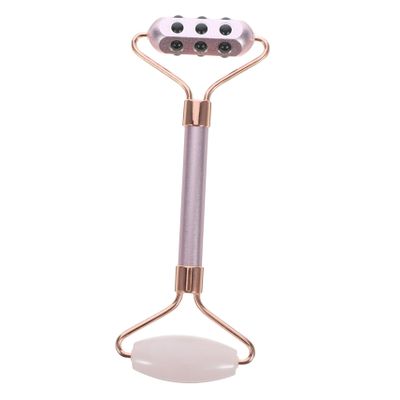 Beatifufu Face Massager Tools Facial Roller Massager Gua Sha Facial Tools Stone Roller