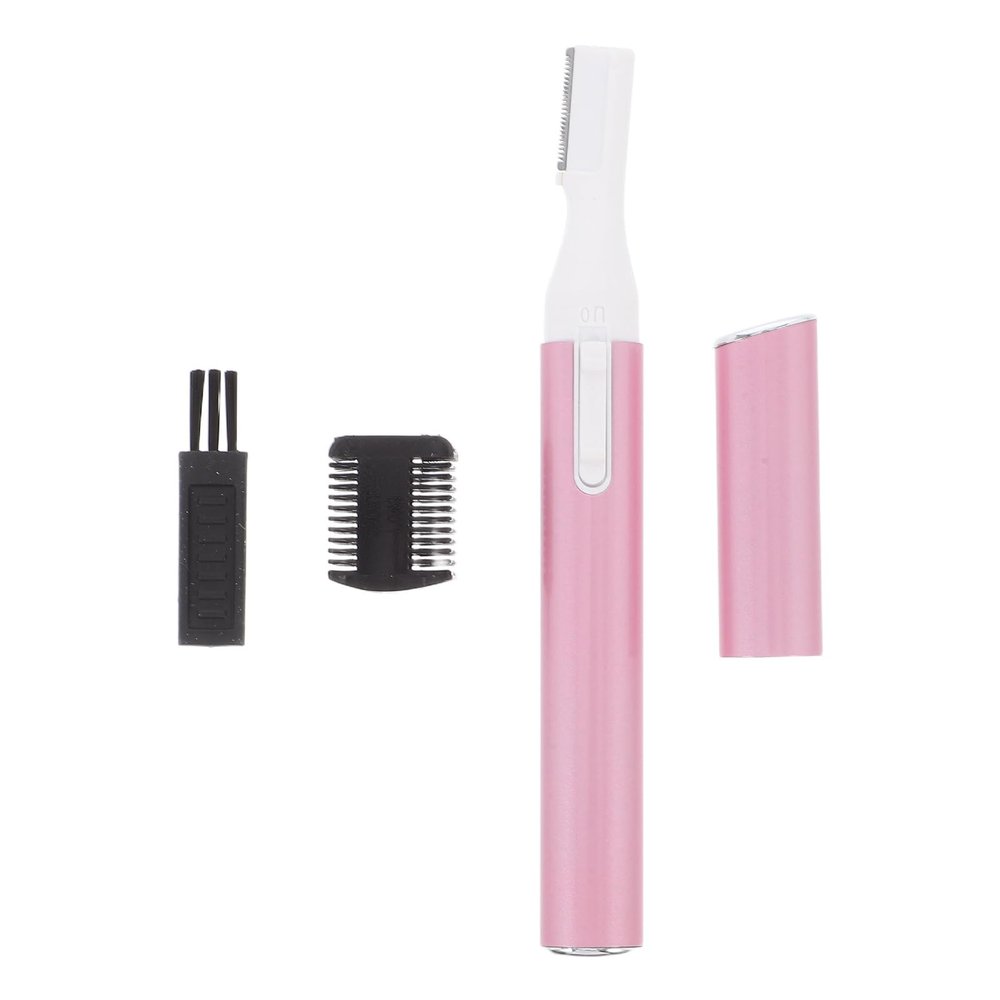 minkissy Electric Trimmer for Women Body Hair Trimmer for Women Electric Facial Hair Remover Shavers for Eyebrow Shaver Epilator Eyebrow Trimming Miss Pink