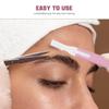 minkissy Electric Trimmer for Women Body Hair Trimmer for Women Electric Facial Hair Remover Shavers for Eyebrow Shaver Epilator Eyebrow Trimming Miss Pink view 2