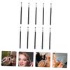 MERRYHAPY Practical Makeup Tool Set 10pcs Eyeliner Brush Angled Brush for Beginners view 2