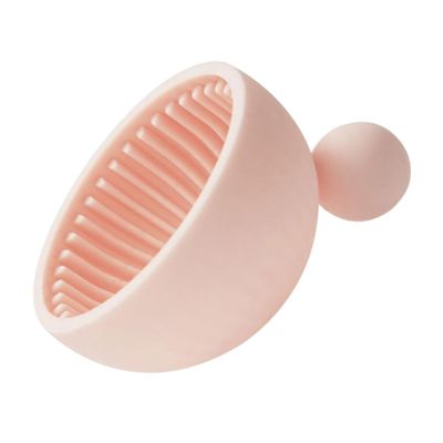 minkissy 1pc Creative Makeup Brush Cleaning Bowl Silicone Mat for and Sponge Washing Portable Design for Home Salon Use
