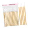 Beatifufu 50pcs Eyelash Grafting Tool Cleaning Sticks Swabs for Makeup Application Portable Eyelash Extension Brushes for Beauty Salons and Home Use view 1
