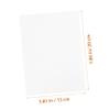 minkissy 6pcs Flower Press Blotter Paper Embossed Plate for Dried Flowers Herbarium Paper Press for Craft Projects view 4