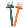 MERRYHAPY 2pcs Hair Brush Cleaner Rake Ergonomic Hair Comb Cleaning Tool for Easy Removal of Compact and Design for Salon and Home Use and Colors view 1