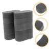 10pcs Black Neck Duster Sponge Brush for Hair Clippings Cleanup view 2