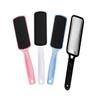 MERRYHAPY 1pcs Double-Sided Stainless Steel Foot File Sandpaper Exfoliator Black Stainless Steel Foot File White Blue for Smooth Skin and Callus Removal Salon view 1