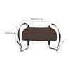 BIUDECO Portable Massage Bed Armrest Support Ergonomic Pu Hand Rest for Relaxing Position for Spa and Grooming and Comfortable Armrest Accessory view 3